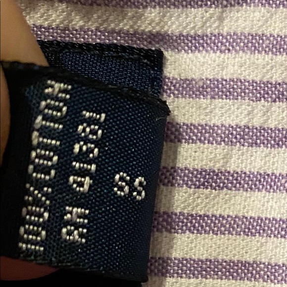 XL Men’s Ralph Lauren Short Sleeved Striped Shirt - Picture 6 of 7